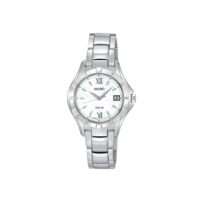 Seiko Uhrenarmband SUT293P1 / V137 0CH0 Metall Silber